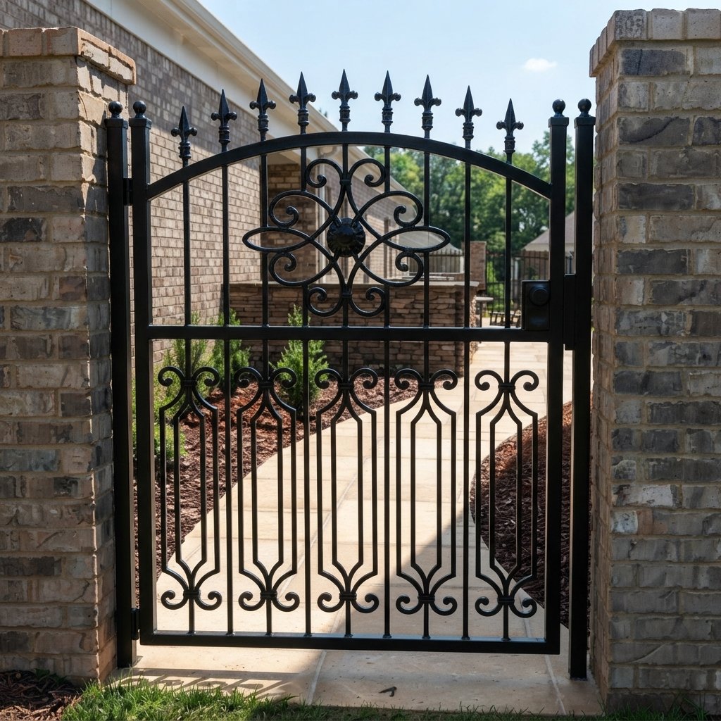 iron fencing and gates