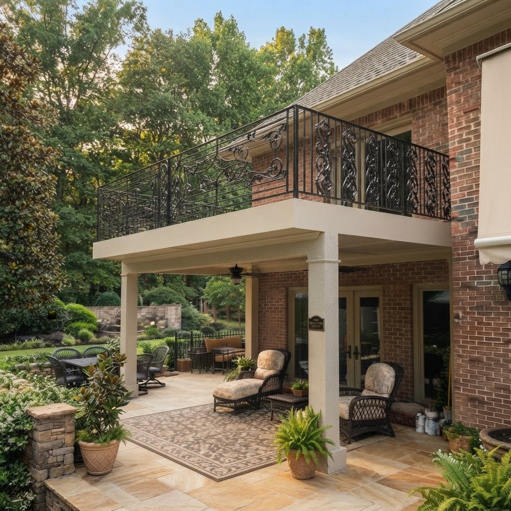 ornamental iron railings